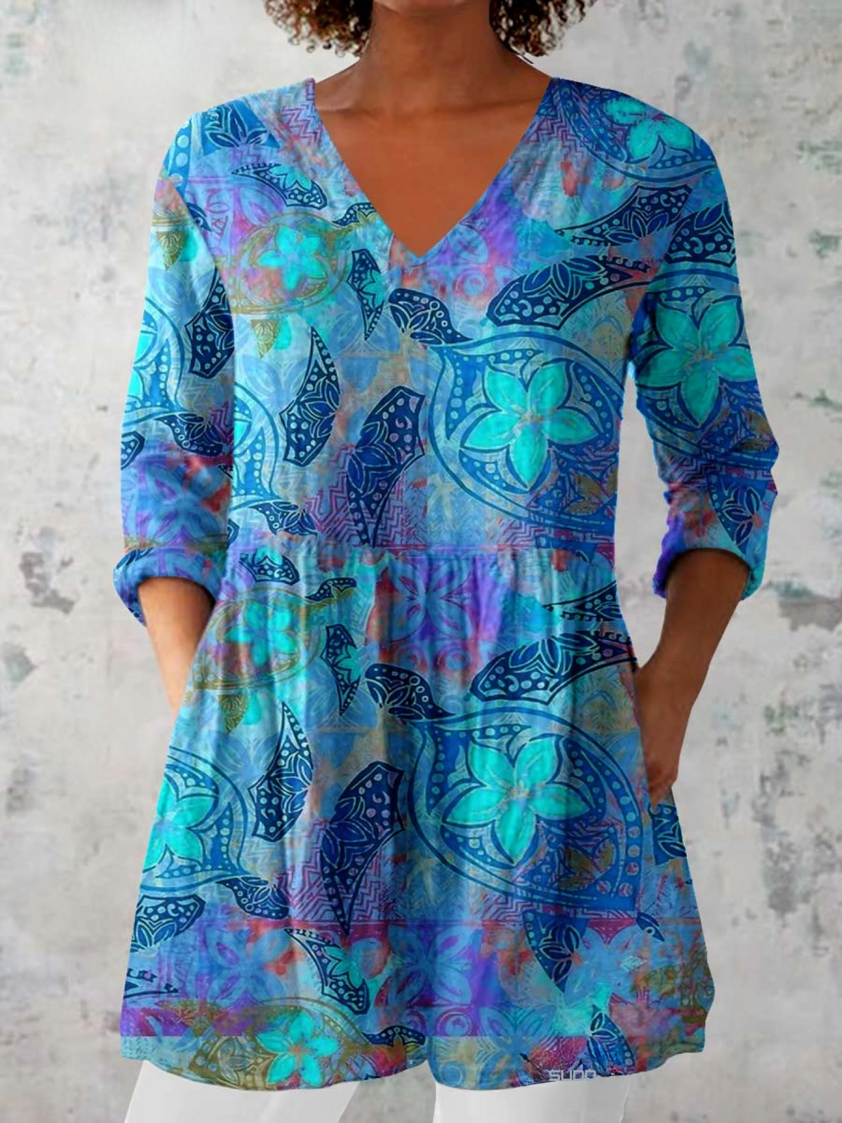 Sofi | Blusa larga con escote en V