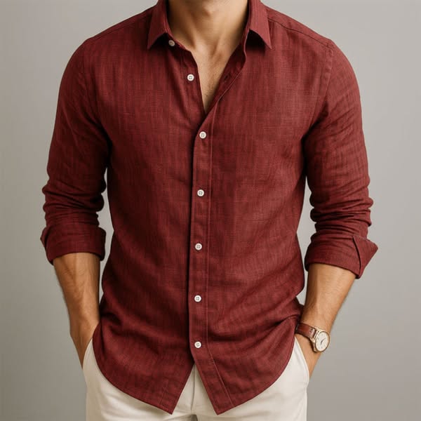 Franz - Camisa Informal con Botones