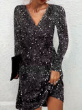 Vestido Midi Con Abundantes Bordados De Abalorios