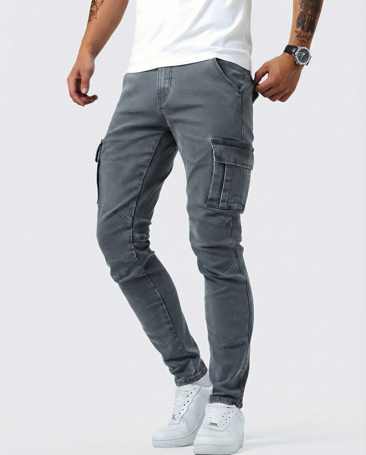 Pantalón Cargo Elásticos