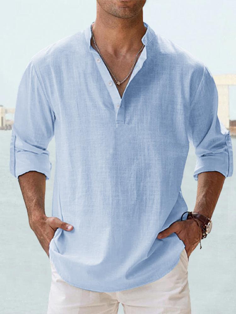 Esteban™ | Camisa de lino transpirable